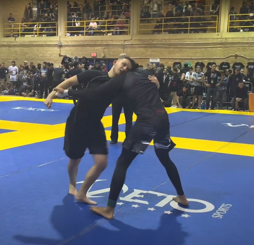 Malek Farag at BJJ tournament