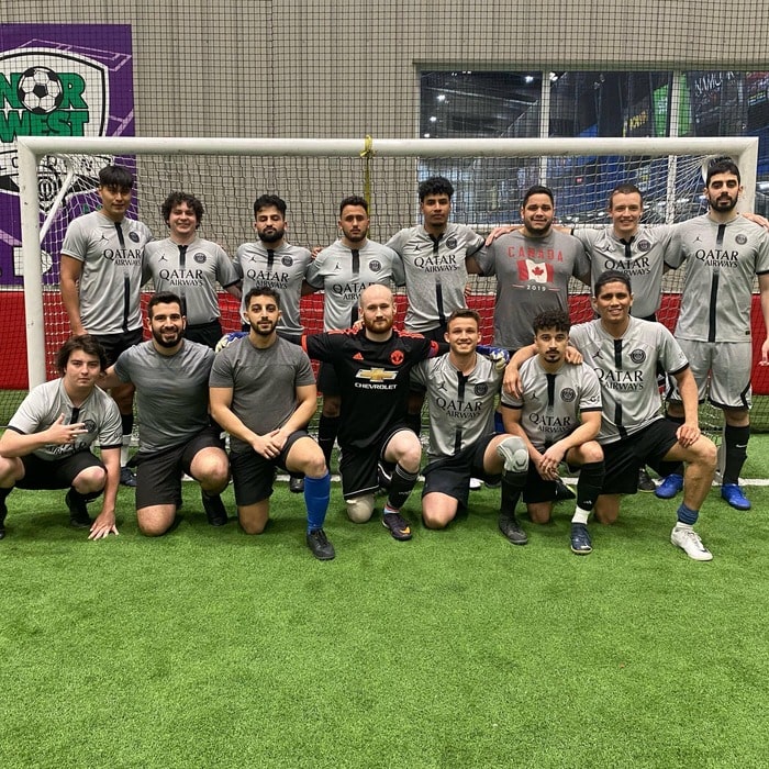 Malek Farag's soccer team